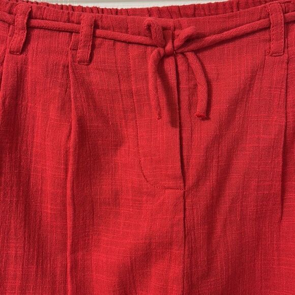Zara Girls Kids Red Scalloped Hem Flowy Dress
Pants(Size 13-14yrs) - Picture 4 of 7